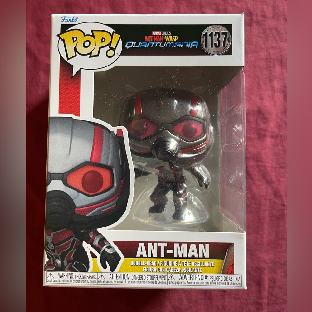 Funko Pop! Ant-Man (Quantumania) Silver & Red #1137